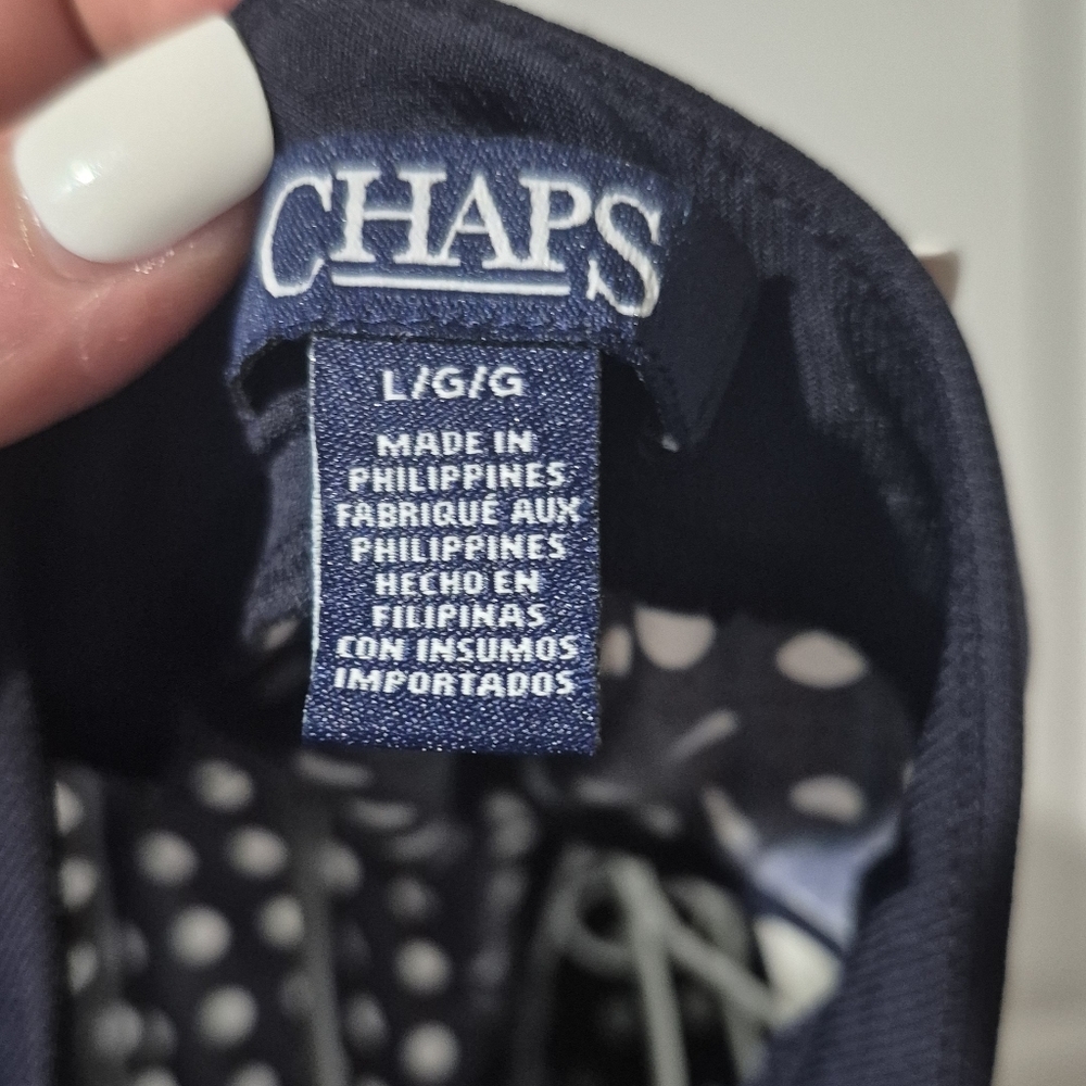Chaps L. Fit And Flare Stetch Dress - Picture 5 of 5